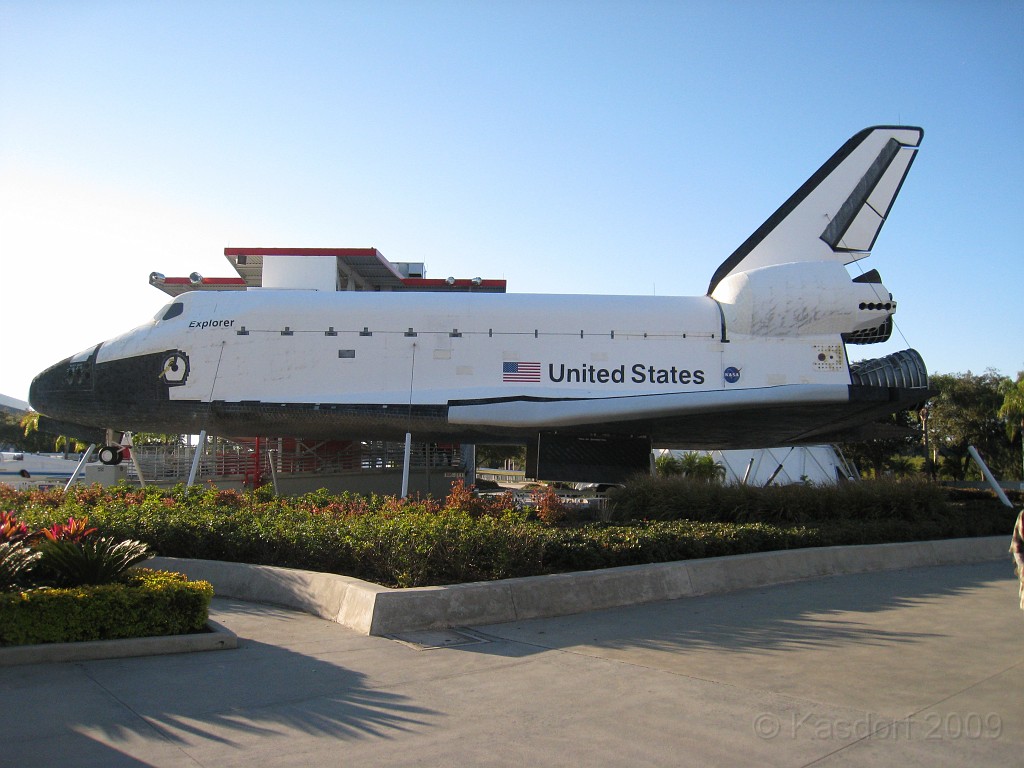 Disney 2010 D2 0890.jpg - January 9-11, 2010 Disney World Florida. Went to run the marathon. Sunday 5:40 AM start the race! Finish, go take a hot shower! Paul drove us over to Kennedy Space Center. Then buffet at Animal Kingdom for dinner!